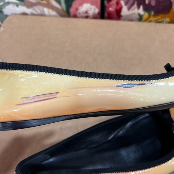 Prada Ballet Flats Yellow Orange Ombre - Picture 9 of 9